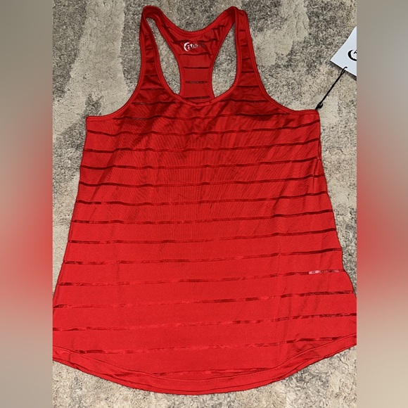 NWT Zyia mesh stripe tank - Picture 1 of 2